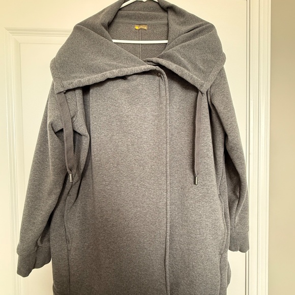 Zella Plus Size Sweatshirt Wrap Cardigan! - Picture 3 of 5